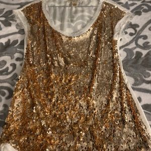 Arden B. Sequin Top